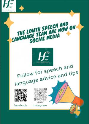 The Louth Speech and Language team are now on Social Media.     You can follow the team for Speech and Language advice and tips.